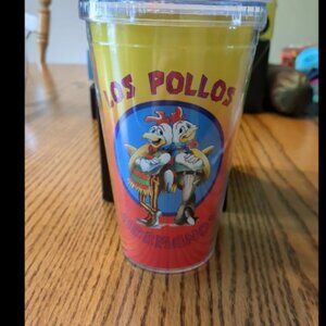 Los Pollos Hermanos Cup Straw Tumbler Better Call Saul Breaking Bad New in Box